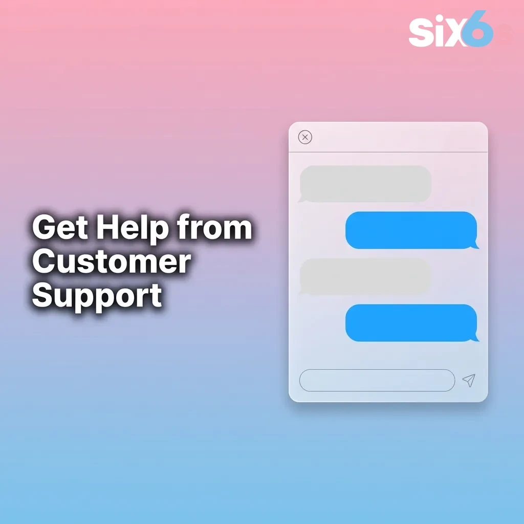 Customer support options including live chat, email, Telegram, and WhatsApp for withdrawal assistance — Six6s in Pakistan