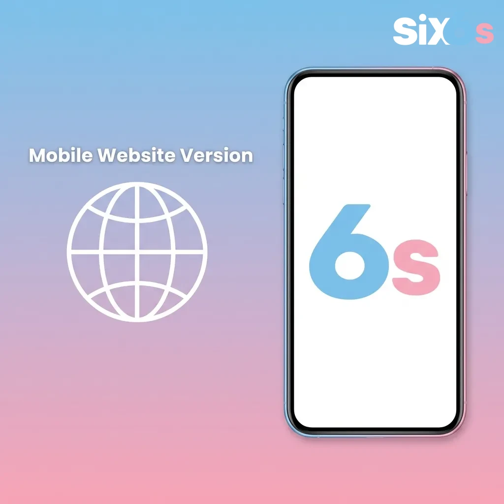 Six6s mobile website interface showing betting and casino games on smartphone and tablet devices — Six6s in Pakistan