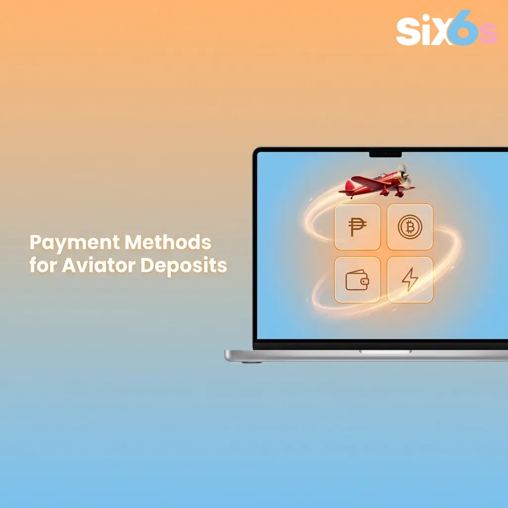 Multiple payment method icons including JazzCash, Easypaisa, cryptocurrency, and card options for Aviator game deposits — Six6s in Pakistan