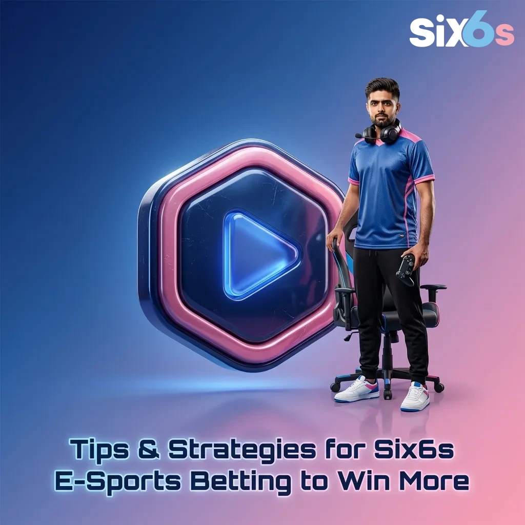 E-sports betting strategy guide showing tips for research, bankroll management, and informed wagering decisions — Six6s in Pakistan