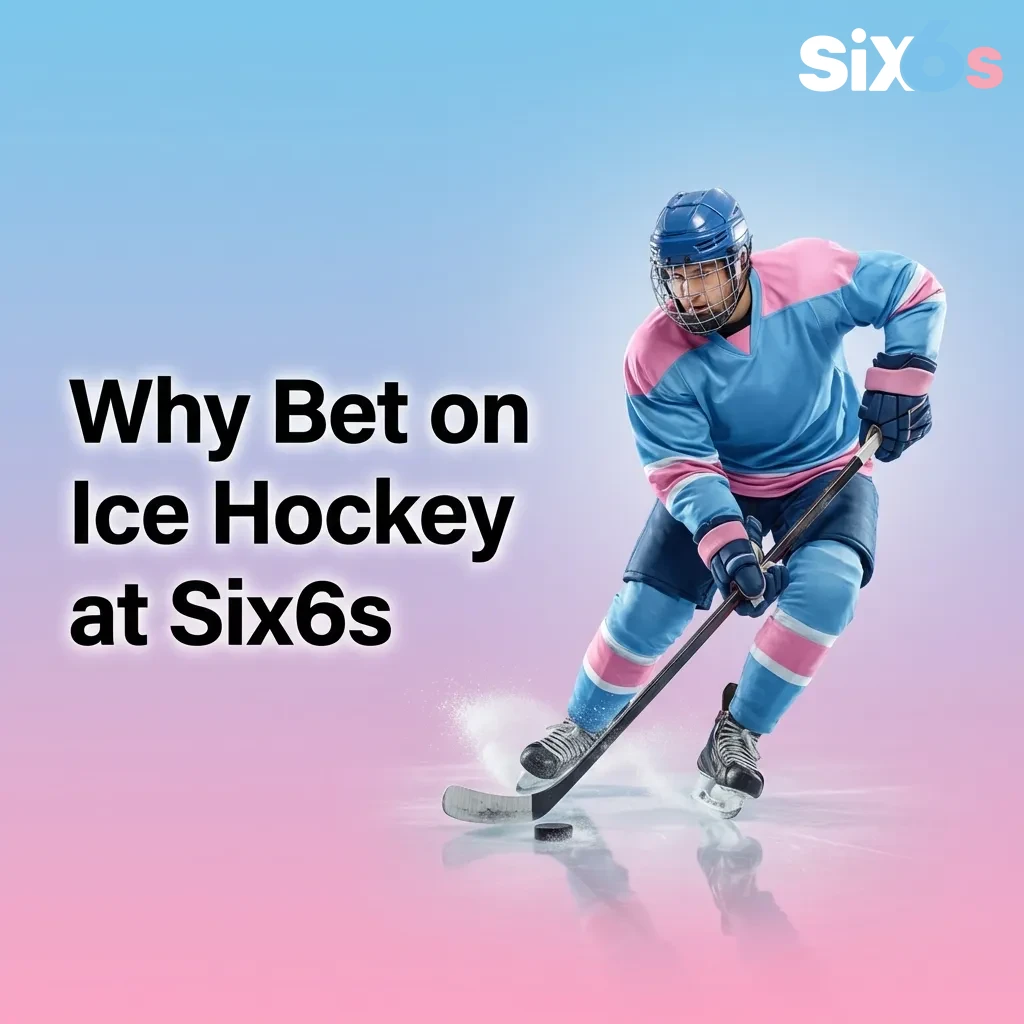 Six6s ice hockey betting platform showing live odds, mobile app interface, and payment options for bettors — Six6s in Pakistan